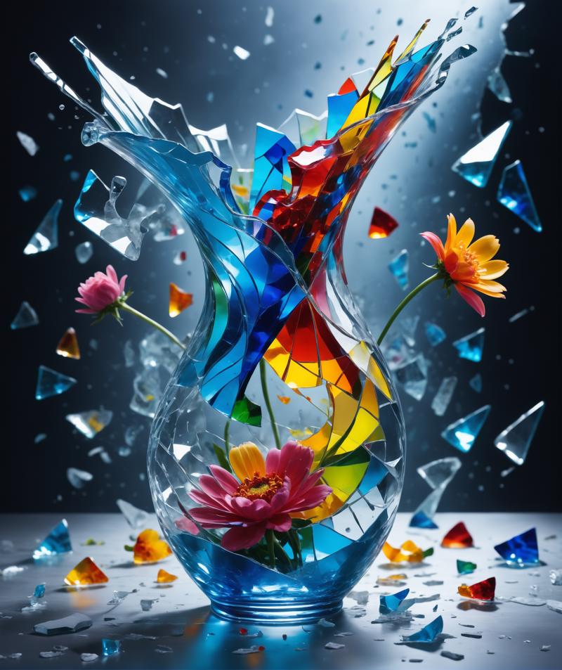 10644-1061479656-epic insane detailed long exposure photo shot, dramatic shot, Made_of_pieces_broken_glass transparent sculpture of.png